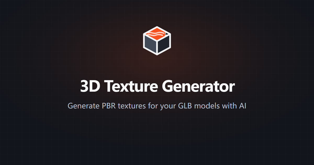 3D Texture Generator screenshot 1